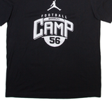 AIR JORDAN Mens T-Shirt Black L