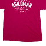 Mens T-Shirt Maroon L