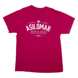 Mens T-Shirt Maroon L