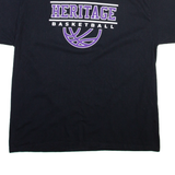 Mens T-Shirt Black XL