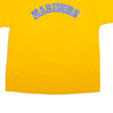 MAJESTIC Mens T-Shirt Yellow XL