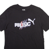 PUMA Mens T-Shirt Black M