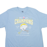 REEBOK Nfl Mens T-Shirt Blue USA 2XL