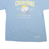 REEBOK Nfl Mens T-Shirt Blue USA 2XL