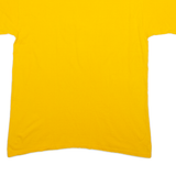 CHAMPION Mens T-Shirt Yellow M