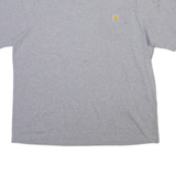 CARHARTT Mens T-Shirt Grey XL