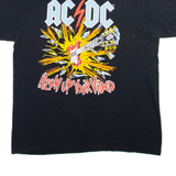 Ac/dc Mens Band T-Shirt Black L