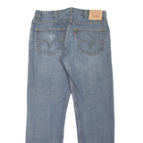 LEVI'S 505 Jeans Mens Blue Regular Straight Stone Wash W38 L34