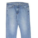 LEVI'S 505 Jeans Mens Blue Regular Straight Stone Wash W38 L30