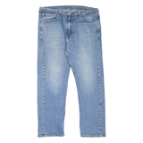 LEVI'S 505 Jeans Mens Blue Regular Straight Stone Wash W38 L30