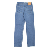 LEVI'S 514 Jeans Mens Blue Slim Straight Stone Wash W28 L30