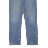 LEVI'S 505 Jeans Mens Blue Regular Straight Stone Wash W36 L30