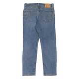 LEVI'S 505 Jeans Mens Blue Regular Straight Stone Wash W36 L30