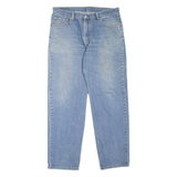 LEVI'S 550 Jeans Mens Blue Relaxed Tapered Stone Wash W36 L32