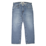 LEVI'S 559 Jeans Mens Blue Relaxed Straight Stone Wash W38 L32
