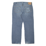 LEVI'S 559 Jeans Mens Blue Relaxed Straight Stone Wash W38 L32