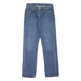 LEVI'S 514 Jeans Mens Blue Slim Straight Stone Wash W30 L32