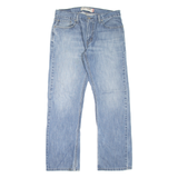 LEVI'S 514 Jeans Mens Blue Slim Straight Stone Wash W34 L30
