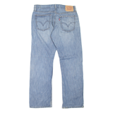 LEVI'S 514 Jeans Mens Blue Slim Straight Stone Wash W34 L30