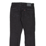 LEVI'S 511 Jeans Mens Black Slim Straight W32 L30