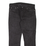 LEVI'S 511 Jeans Mens Black Slim Straight W38 L30