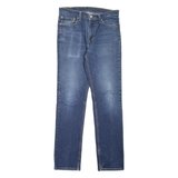 LEVI'S 511 Jeans Mens Blue Slim Straight Stone Wash W30 L32