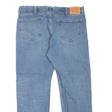LEVI'S 505 Jeans Mens Blue Regular Straight Stone Wash W40 L30