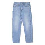 LEVI'S 512 Jeans Mens Blue Slim Tapered Stone Wash W31 L28