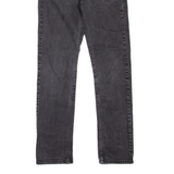 LEVI'S 514 Jeans Mens Grey Slim Straight W29 L32