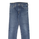 LEVI'S 513 Jeans Mens Blue Slim Straight Stone Wash W30 L32