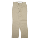 DICKIES 874 Workwear Womens Trousers Beige Regular Straight W29 L30