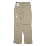 DICKIES 874 Workwear Womens Trousers Beige Regular Straight W29 L30