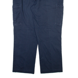 DICKIES Cargo Mens Trousers Blue Relaxed Straight W40 L32