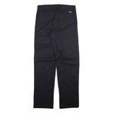 DICKIES Mens Trousers Black Regular Straight W30 L32