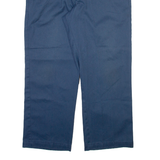 DICKIES 874 Workwear Mens Trousers Blue Regular Straight W34 L26