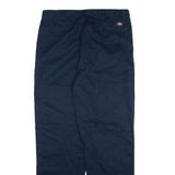DICKIES Mens Trousers Blue Regular Straight W39 L33