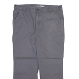 CARHARTT Mens Trousers Grey Relaxed Straight W40 L30