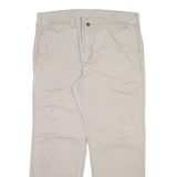 CARHARTT Mens Trousers Beige Relaxed Straight W38 L30