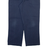 DICKIES 874 Workwear Mens Trousers Blue Regular Straight W36 L27