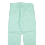 LEVI'S 501 Mens Trousers Blue Regular Straight W34 L30