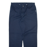 DICKIES Mens Trousers Blue Regular Straight W34 L31