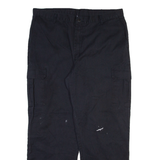 DICKIES Cargo Mens Trousers Black Regular Straight W40 L32
