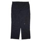 DICKIES Cargo Mens Trousers Black Regular Straight W40 L32