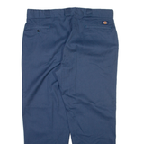 DICKIES 874 Workwear Mens Trousers Blue Regular Straight W40 L30