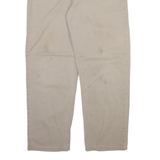 CALVIN KLEIN JEANS Mens Trousers Beige Relaxed Straight W32 L28