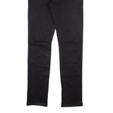GUESS Mens Trousers Black Slim Skinny W32 L32