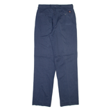 DICKIES Mens Trousers Blue Relaxed Straight W30 L33