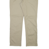 DICKIES Womens Trousers Beige Regular Straight W32 L30