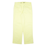 DICKIES 874 Workwear Mens Trousers Yellow Regular Straight W34 L32