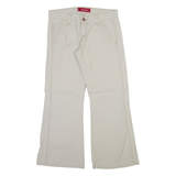 LEVI'S Womens Trousers Beige Regular Bootcut W30 L27